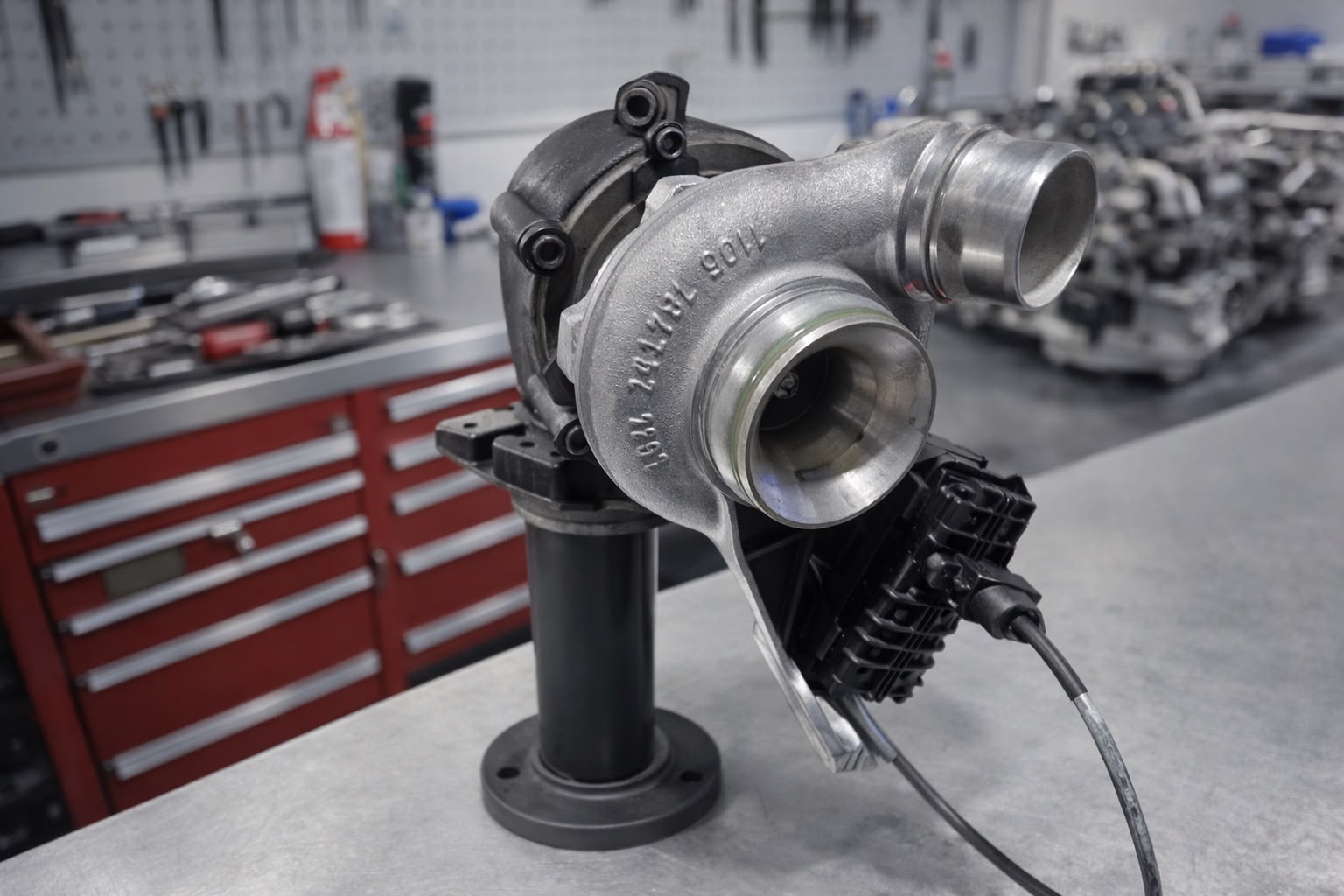 Turbo balancing work