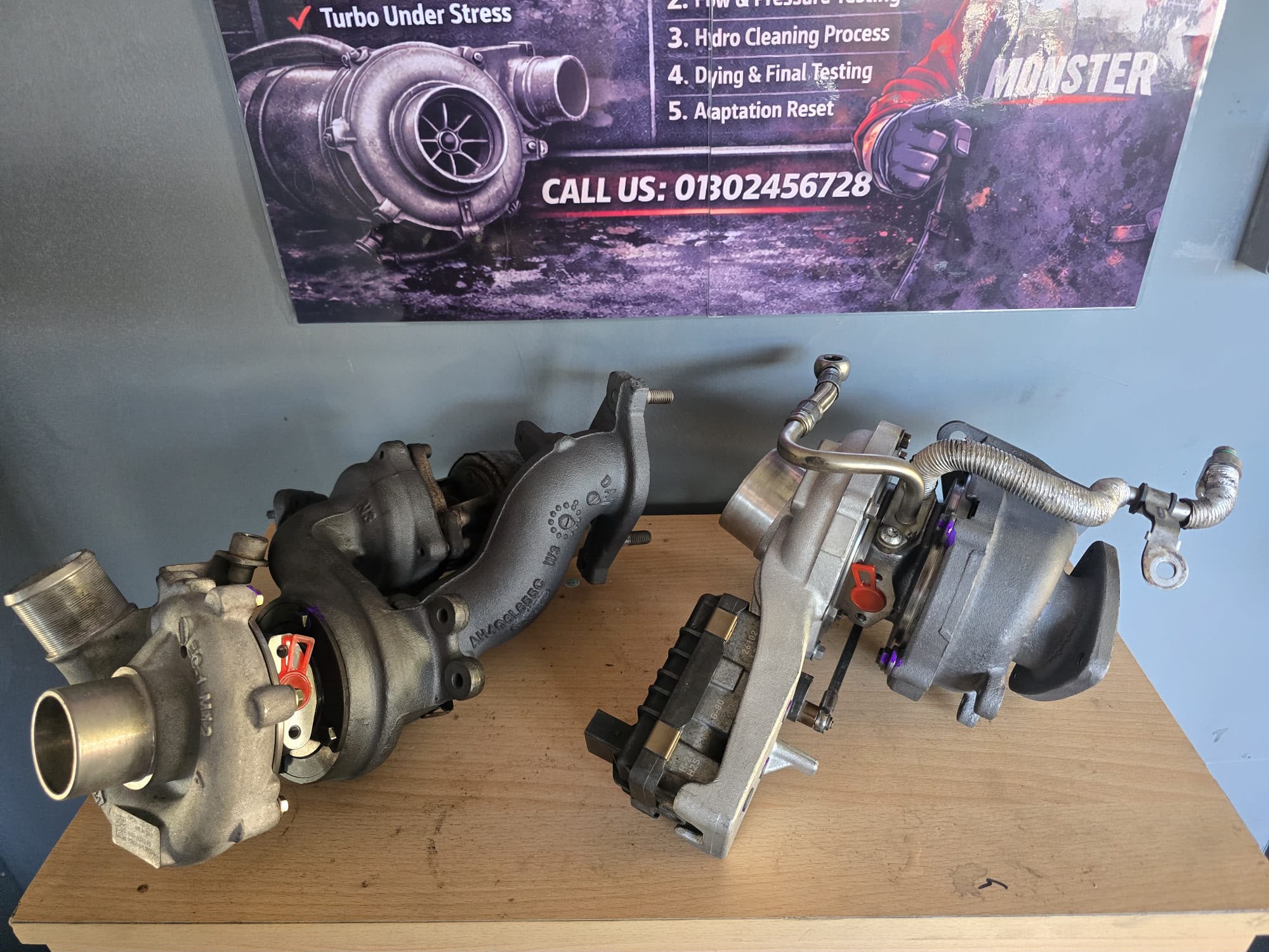Turbo inspection work